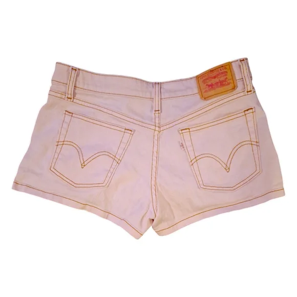 Levi's 518 Superlow shorts. SIZE 7 - Picture 5 of 7